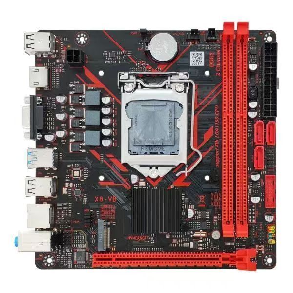 Anxun H81B85 ยี่ห้อใหม่เมนบอร์ดเดสก์ท็อป 1150 Pin Core I34170 I5 4590 I7 4790
