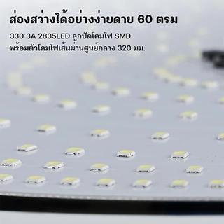 AOQU【รับประกัน30ปี】5000W ไฟโซล่าเซลล โคมไฟเพดาน Solar Light แสงวอร์ม/ไฟสีขาว สว่างอัตโนมัติเมื่อฟ้ามืด ชาร์จไฟอัตโนม