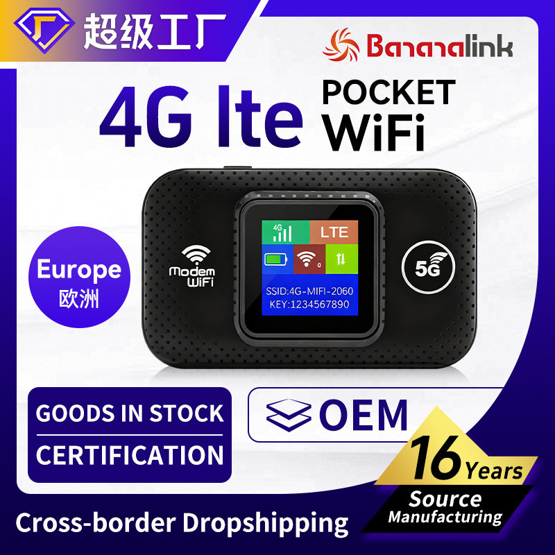 ยุโรปโปแลนด์ Mifi3000mAh แบบพกพา WIFI ไร้สายรถ MIFI การ์ดรุ่น Operator 4G Router