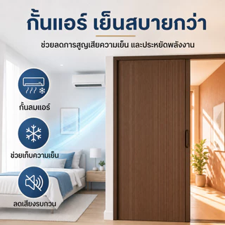 ประตูรังผึ้งพับได้ ฉากกั้นห้อง กันแอร์ กรอบอลูมิเนียมอัลลอยด์ ผ้าไม่ทอ กันน้ำ ติดตั้งง่าย ไม่ต้องเจาะ บ้าน คอนโด