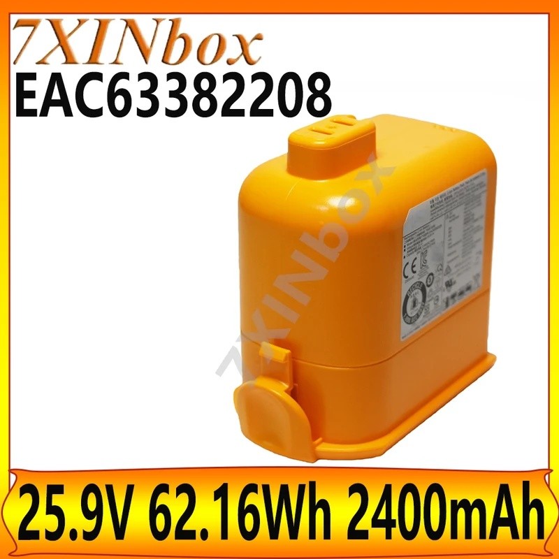 7XINbox EAC63382208 25.9V 62.16Wh 2400mAh แบตเตอรี่สําหรับ LG สายไฟ Zero A9 A9K-CORE A9MAX A9T-Ultra