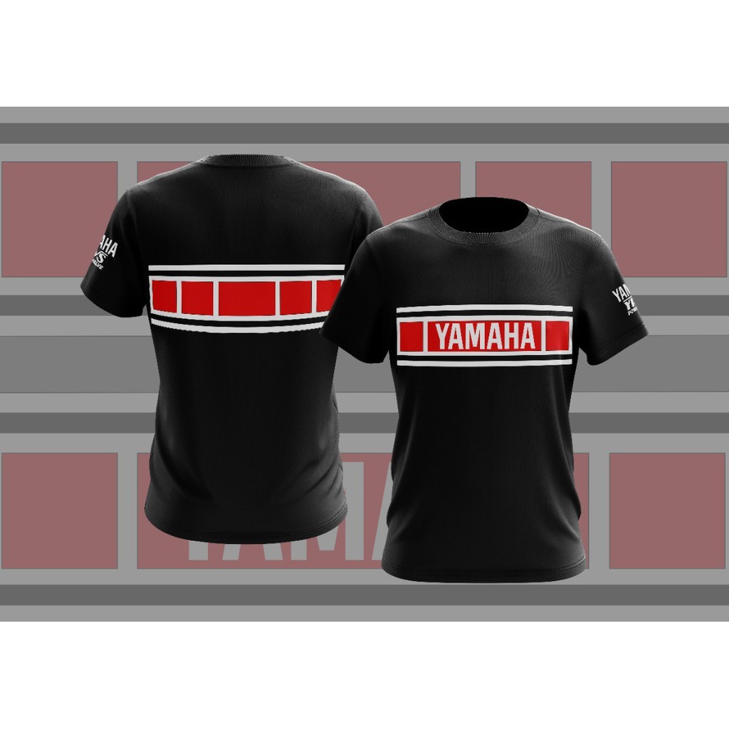 เสื้อยืด Yamaha Motorsport Ypvs / เสื้อไมโครไฟเบอร์ / เสื้อแข่ง