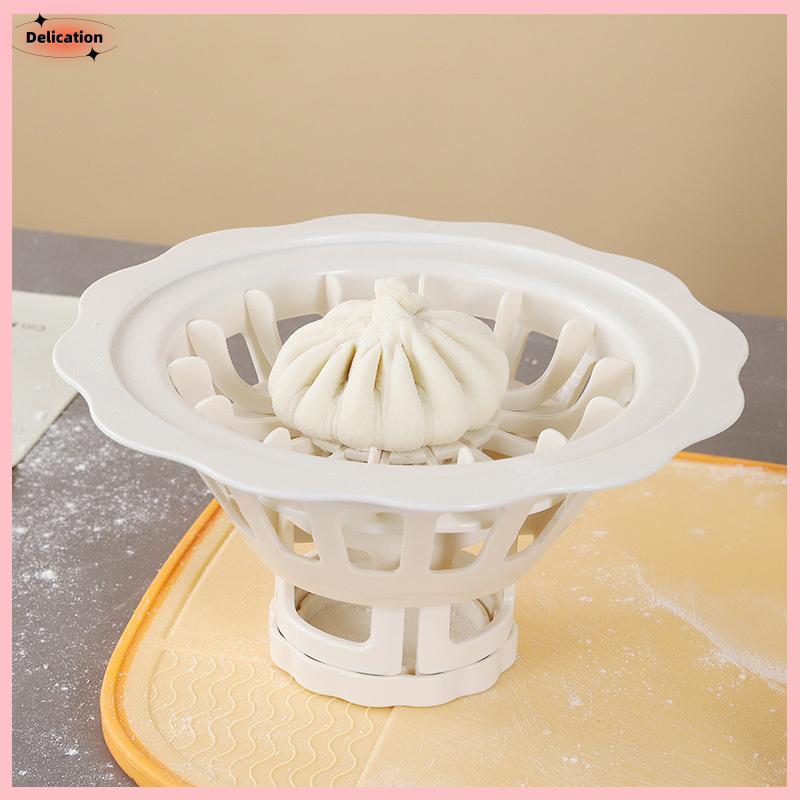[Delication] ดอกไม้รูป Baozi ทํา Mould สะดวก Fast Easy Fall โฮมเมด Dumpling Bao Siu Mai เครื่องสําหรับ DIY ครัวนึ่งแม่พิมพ์ใหม่ล่าสุด
