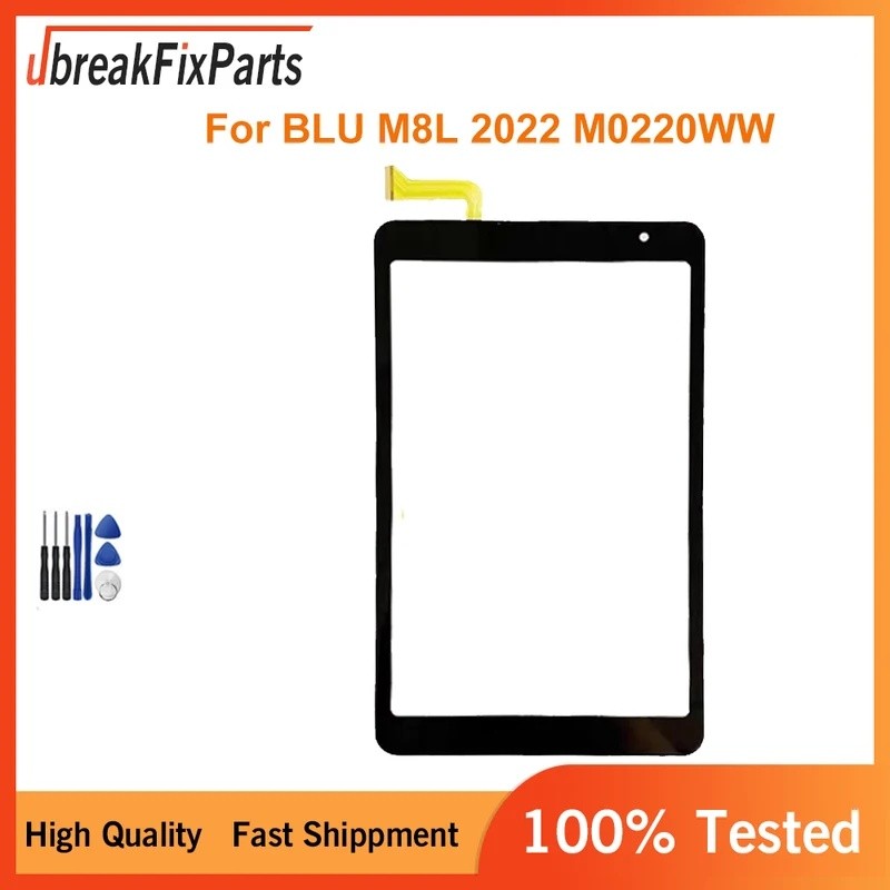 สําหรับ BLU M8L 2022 M0220WW หน้าจอสัมผัส Glass Digitizer เปลี่ยนเครื่องมือ