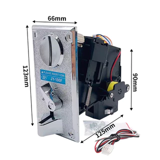 เครื่องรับเหรียญ Coin Selector KSP CL ใช้เหรียญแม่แบบ เครื่องรับเหรียญ ส่วนประกอบกล่องเหมาะสำหรับเครื่องซักผ้าหยอดเหรียญ