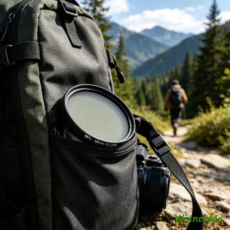 WIN Opticals Glass Polarizing Filter สําหรับกล้องดิจิตอลเพิ่มความคมชัดสีสําหรับเลนส์ 37 มม.ถึง 82 มม