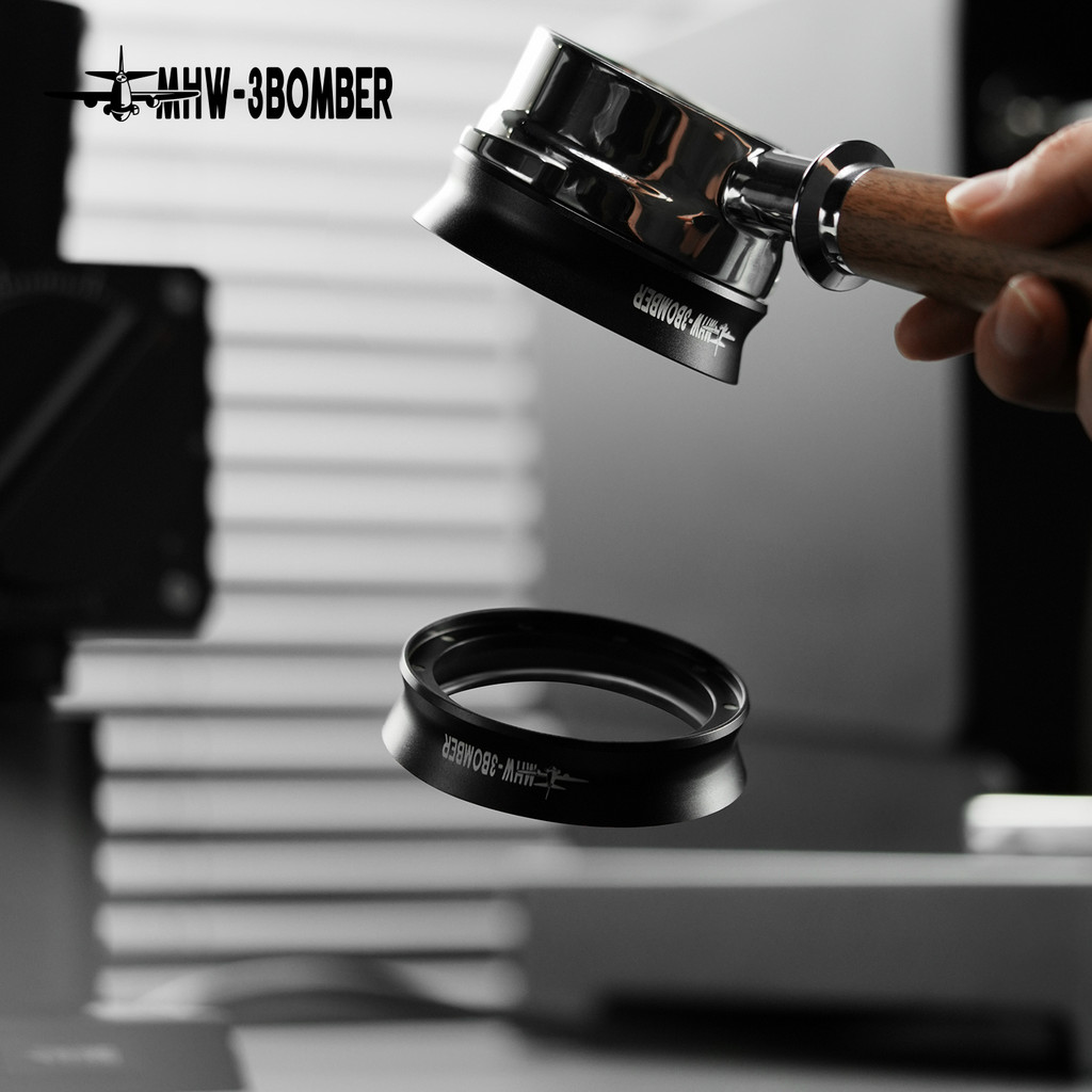MHW-3BOMBER แม่เหล็กกาแฟ Dosing แหวน 51/53/58 มม.กรวยยาอลูมิเนียม Portafilter Espresso Dosing แหวน B