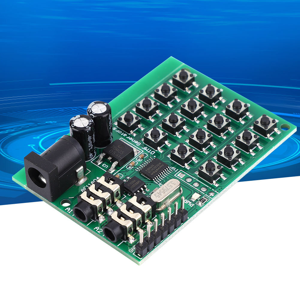 AE11A04 DTMF โมดูลเครื่องกําเนิดไฟฟ้าเสียง 5-24VDC เสียงเข้ารหัสเครื่องส่งสัญญาณ MCU อินเทอร์เฟซ 2.4