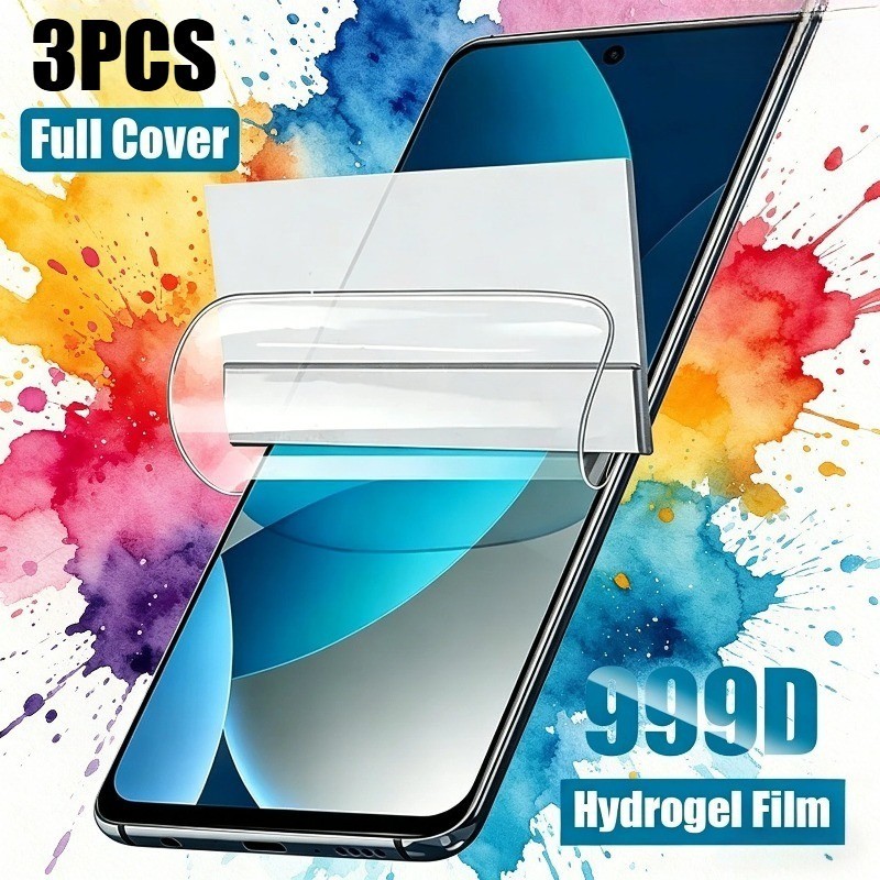3 ชิ้น Matte Soft Hydrogel ฟิล์มสําหรับ Gionee K3 K30 K6 M12 M15 M3 P12 P15 S12 Max Pro Lite HD Anti