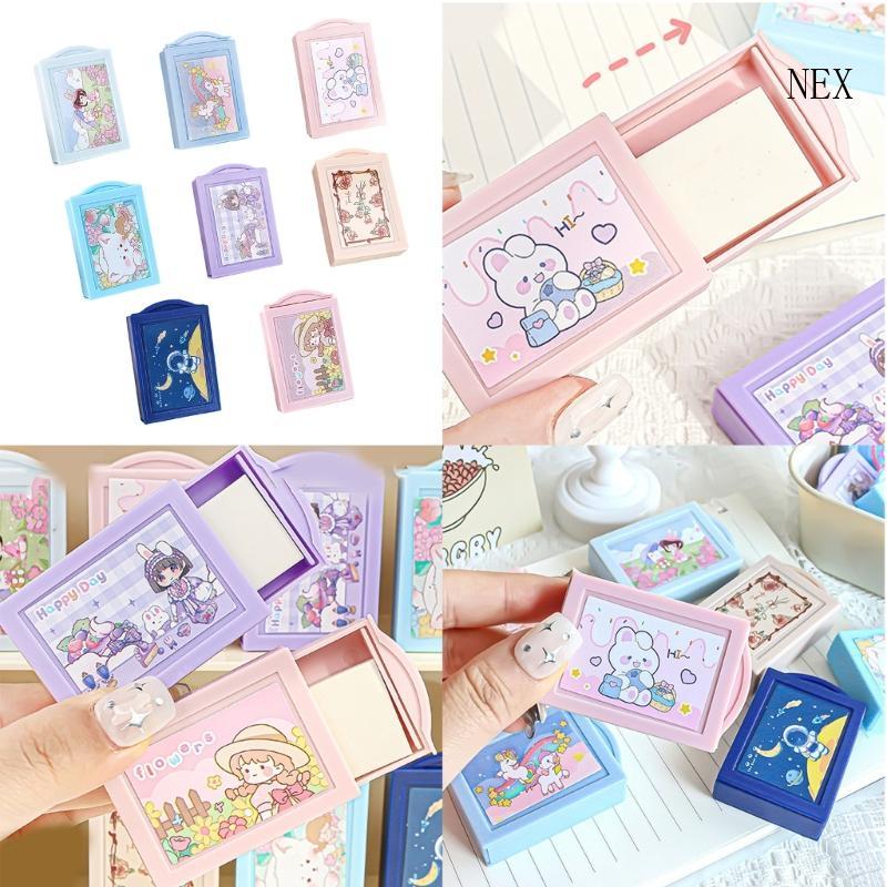NEX การ์ตูน Magical Box ยางลบสนุก Magical Case ยางลบยางขนาดใหญ่สําหรับเด็กรางวัลเกมนักเรียน Stocking