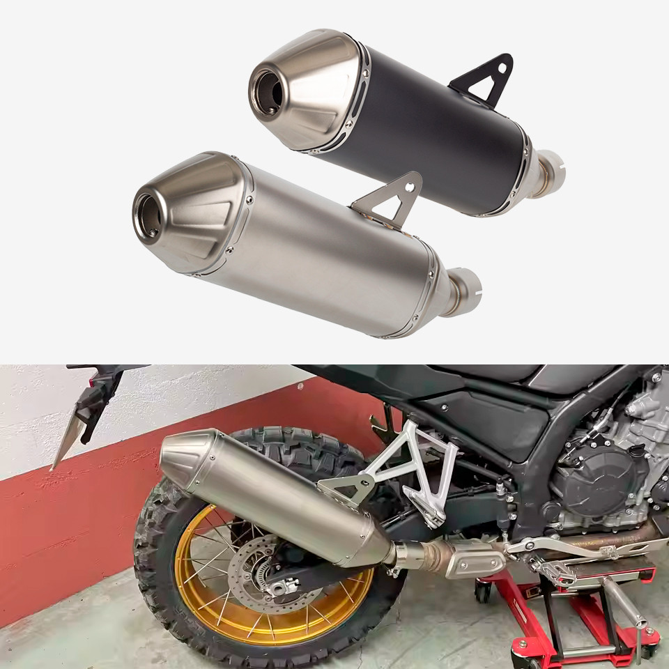 ท่อไอเสียรถจักรยานยนต์ Fit สําหรับ KOVE 800X Pro 800 X rally adventure 2023 - 2026 Modify Muffler Es