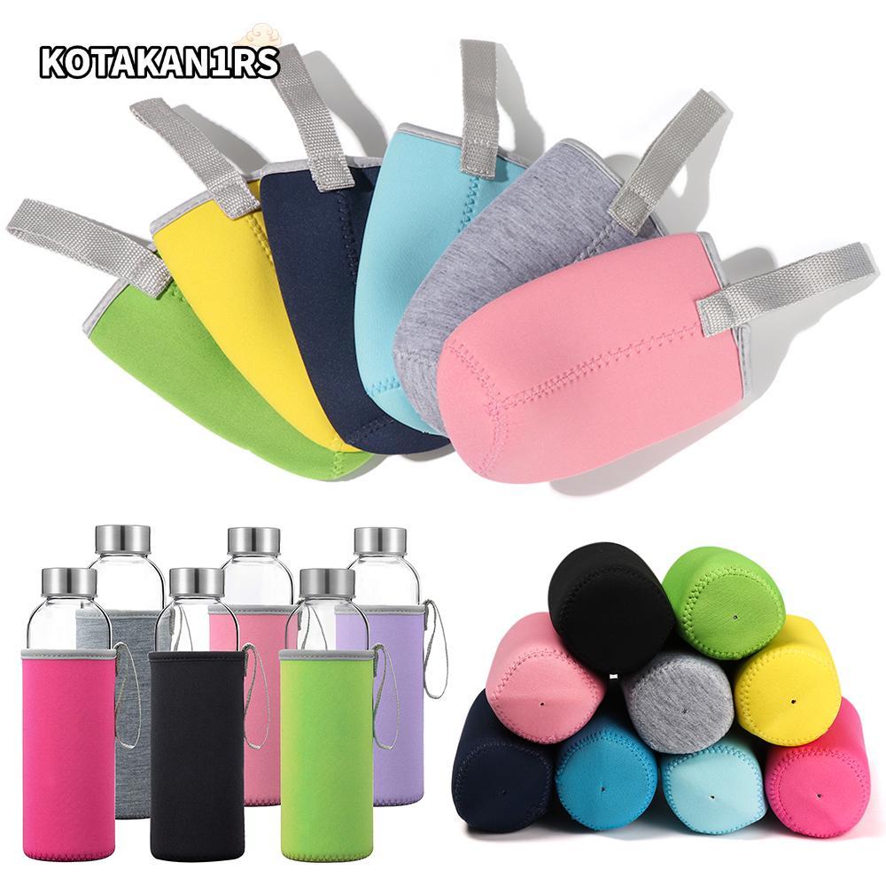 KOTAKAN1RS ปลอกถ้วยสูญญากาศกีฬากลางแจ้งกระเป๋ากระเป๋าฝาครอบขวดแก้ว