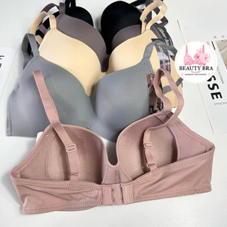 Sister Hood 9303 เสื้อในมีโครง ฟองบาง คัพ B34-38 บราล็อกทรง เก็บกระชับอก มีผ้ารองด้านข้าง บราผู้หญิง