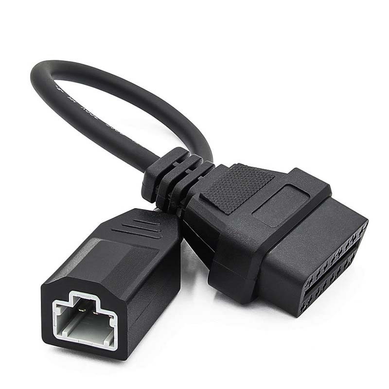 สายวินิจฉัยรถยนต์สําหรับ Honda OBD OBD2 3PIN ถึง 16PIN สาย OBD1 ถึง OBD2 สําหรับ Honda 3 PIN สายอัตโ