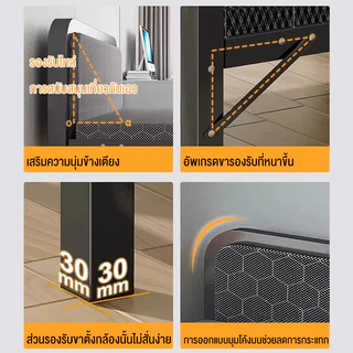 SUN เตียงพับ เตียงเดี่ยว รับน้ำหนักได้ 300KG ที่เก็บของแบบพับได้ Folding Bed 190x100x40cm ไม่ต้องติดตั้ง พกพาสะดวก