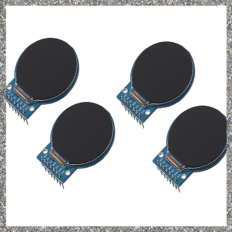 [feidan33.ph] 4PCS .28 นิ้ววงกลมจอแสดงผล TFT ความละเอียด 240x240, GC9A01 Driver Chip เข้ากันได้กับ, 