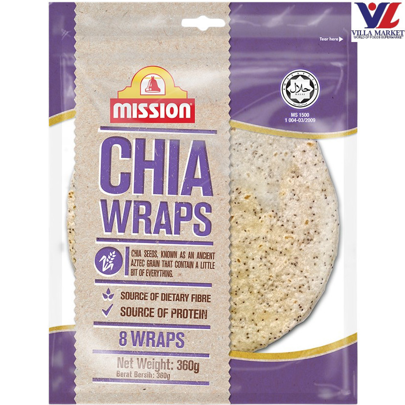 Mission Mission Chia Wraps