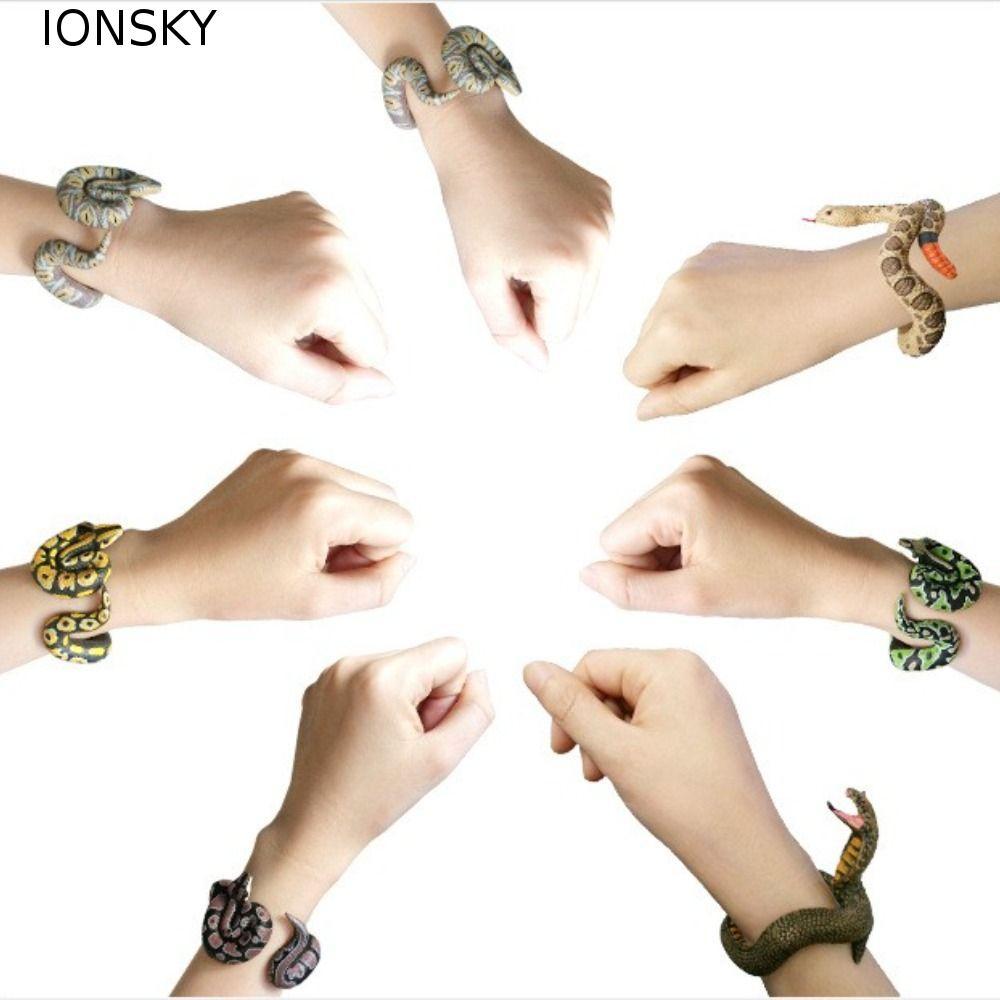 IONSKY Snake Tricky Toys Boys Girls Creative Fun Prank Python Cobra Simulation Snake