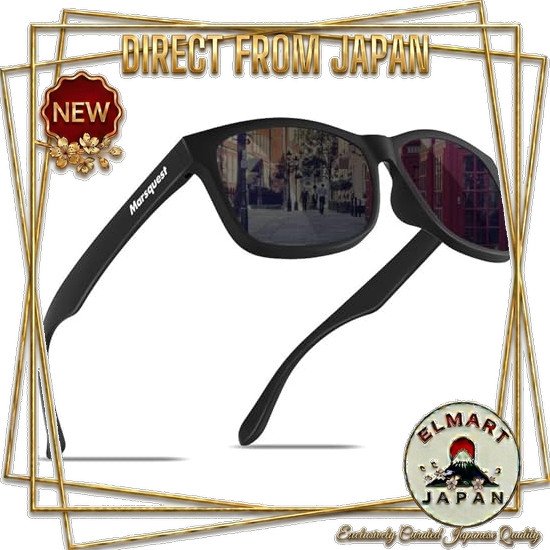 [Direct From Japan] [MARSQUEST] Men's Sunglasses: Momentum Series Polarized Sunglasses