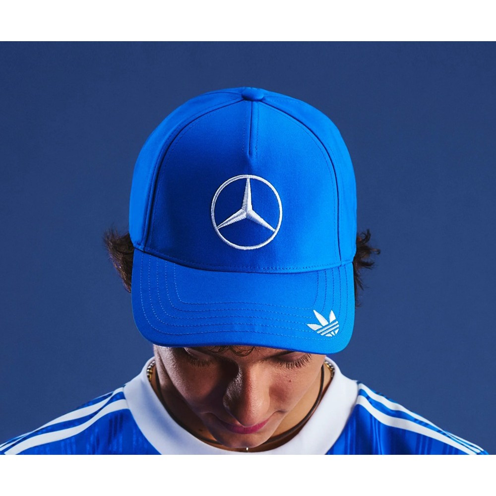 Mercedes AMG Petronas Blue Wonder 2026 Silverstone Special Edition Team Cap สําหรับผู้ชายและผู้หญิง QJS6