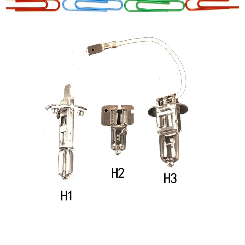 Shop Now และ Save 2 ชิ้นรถหลอดฮาโลเจน H1 H2 H3 12V 4000K โปร่งใสสําหรับ Foglights วิ่งไฟโคมไฟ