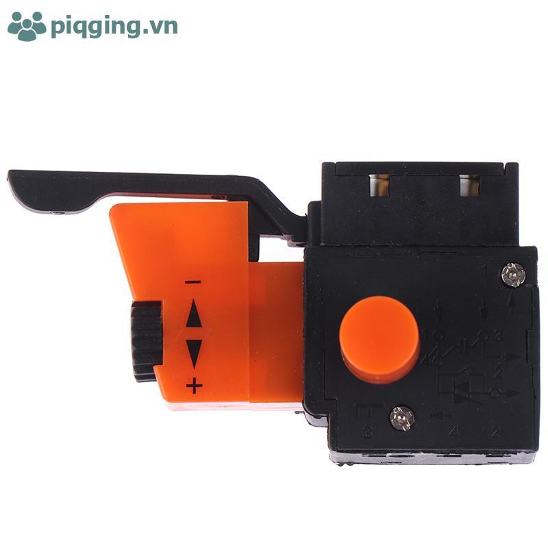 Piqging AC 250V/4A FA2-4/1BEK สวิตช์ความเร็วแบบปรับได้โลหะพลาสติกสําหรับสว่านไฟฟ้า VN