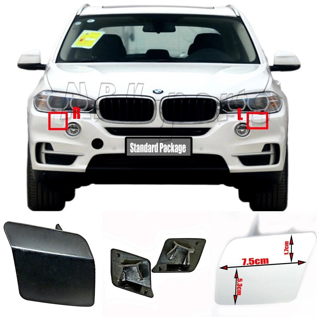 Fit 14-18 BMW X5 F15 25d 25dX 28iX 30dX 35iX 40dX 40eX 50iX M50dX ฝาครอบเครื่องซักผ้าไฟหน้า