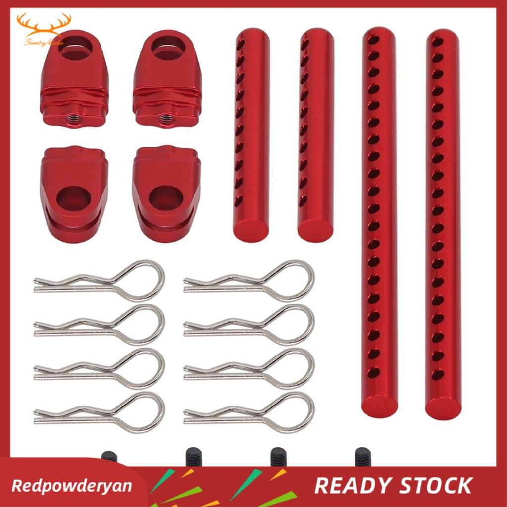 [Redpowderyan] RC Car Body Pillar Kit สําหรับ 1/10 TT02 RC รถ Update Partscar Kit RC รถอัพเกรดอุปกรณ
