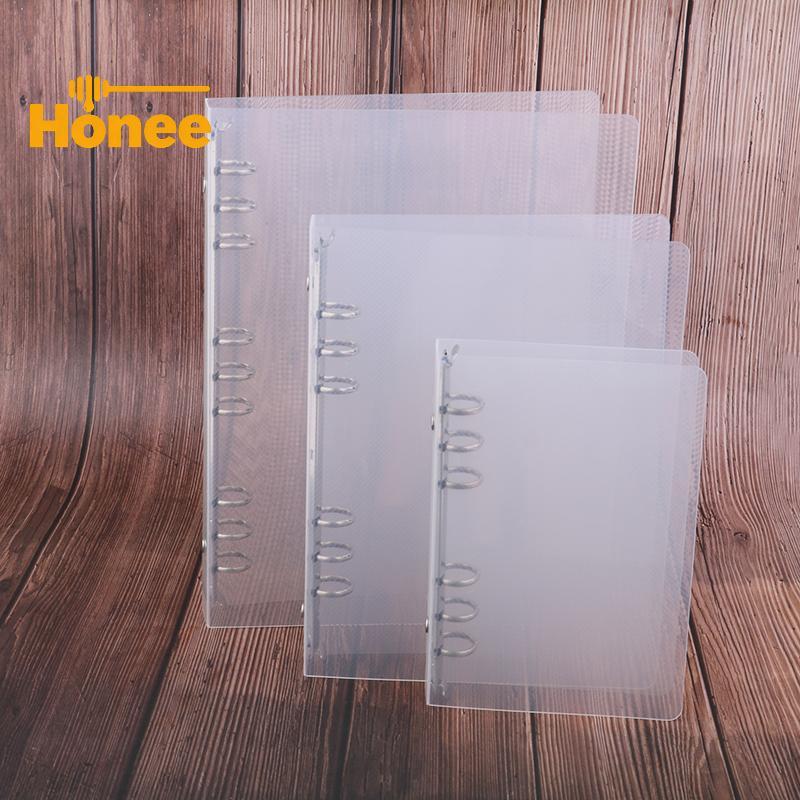 [Honee] creative transparent Twpal pp binder shell a6 a5 six-Hole b5 nine-Hole folder Nice