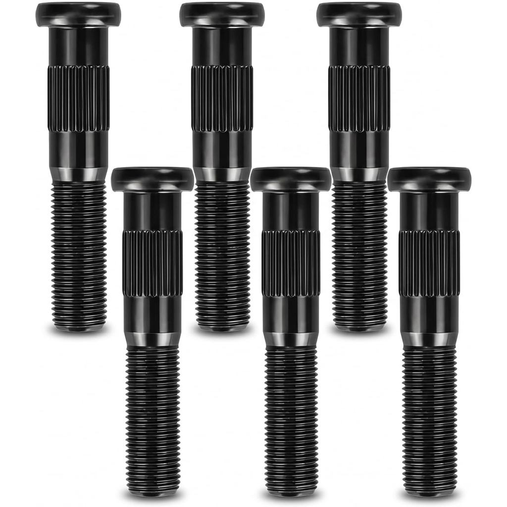 6PCS 1/2 "-20 x 2.70 Press-in ล้อ Studs ใช้งานร่วมกับ Dexter Press-in ล้อ Studs 5200, 6000 7000, lb 