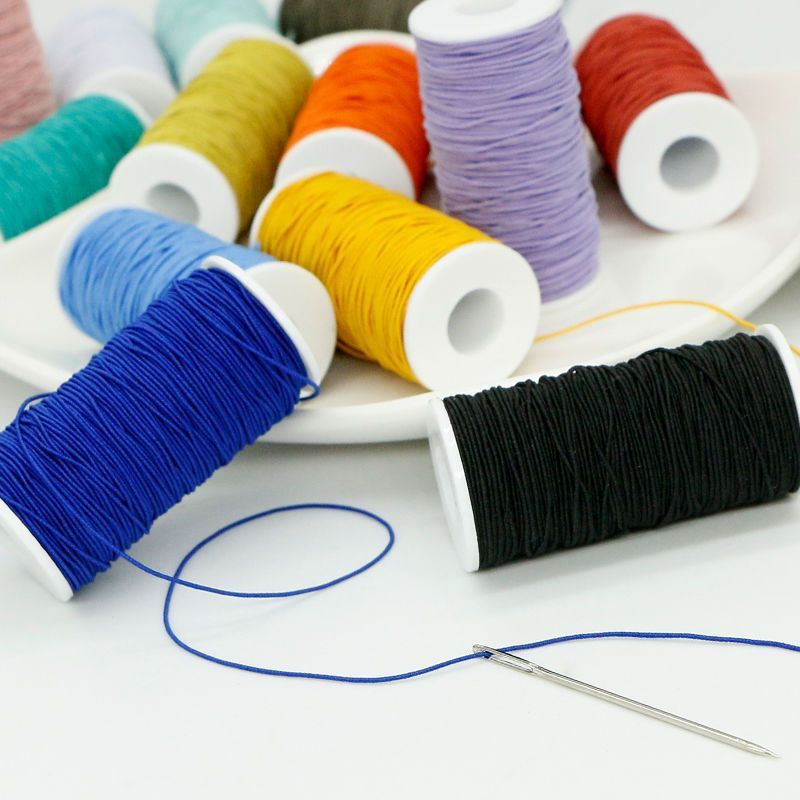 Elastic band for sewing clothing hems, fine elastic band for sewing machines12y New elastic thread f