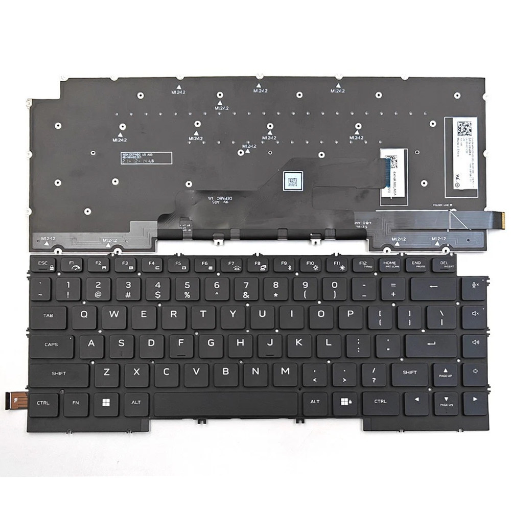 ใช้ได้กับคีย์บอร์ดโน้ตบุ๊ก Dell Dell Alienware X14 R1 X14 R2 P162G