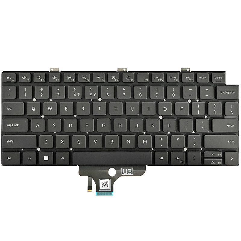 ใช้ได้กับแป้นพิมพ์ Dell Dell Latitude 3340 3340 2-in-1 2023 P167G P168G