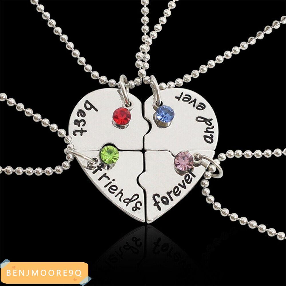 BENJMOORE9Q 4 Bff Creative Best Friend Froever Nice สร้อยคอ
