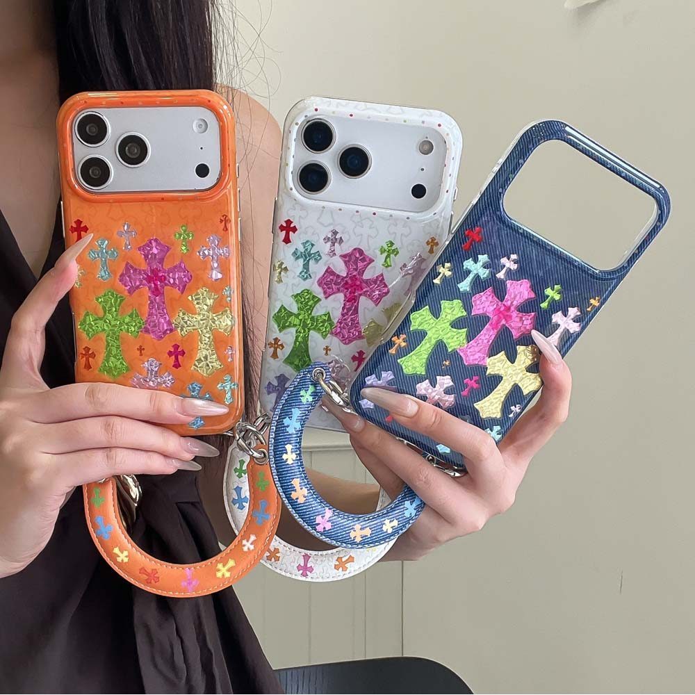 เคสโทรศัพท์แฟชั่นครอสที่รองรับสําหรับ iPhone 17ProMax 16ProMax 15ProMax