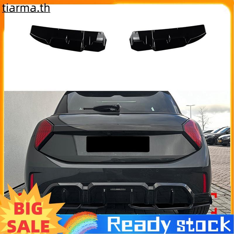 TIARMA สําหรับ F65 F66 JCW 2024-2026 ด้านหลัง Lip Diffuser สปอยเลอร์ Body Kit อุปกรณ์เสริม