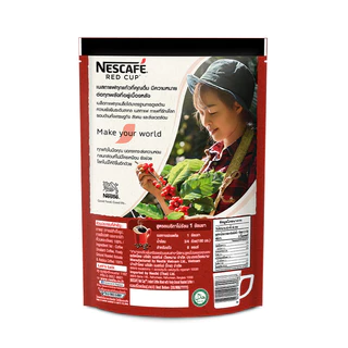 NESCAFÉ Red Cup Coffee เนสกาแฟ เรดคัพ สูตรออริจินัล ผสมกาแฟคั่วบดละเอียด แบบถุง ขนาด 165 กรัม NESCAFE