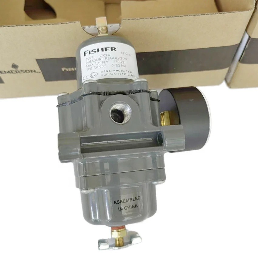 YQQG Spot สินค้าคงคลังยี่ห้อใหม่ MakeFisher FS-67CFR-237 67CFR-237 ตัวกรองตัวควบคุมแก๊สตัวควบคุมแก๊ส