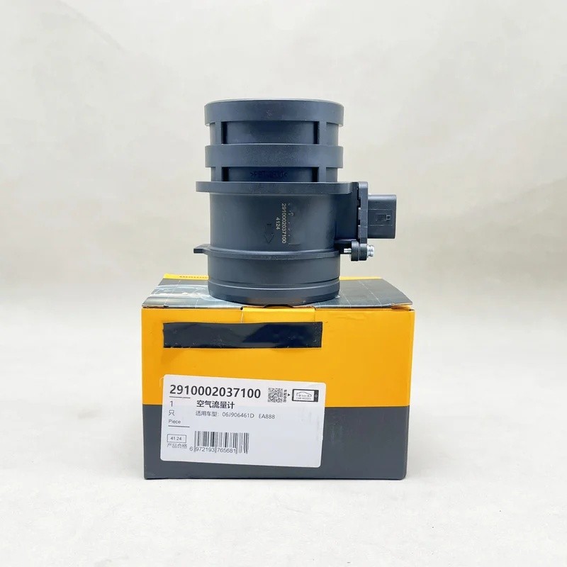 V9OX ของแท้ ใหม่ 06J906461DLF Air flow Mass Meter Sensor สําหรับ AUDI A4 A5 VW Passat 2.0T CDNC CAED
