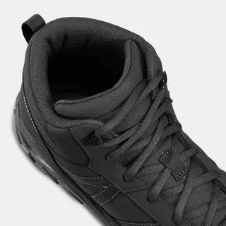 Decathlon Men’S Hiking Boots รองเท้าหุ้มข้อเดินป่าสำหรับผู้ชายรุ่น Nh100 - Black