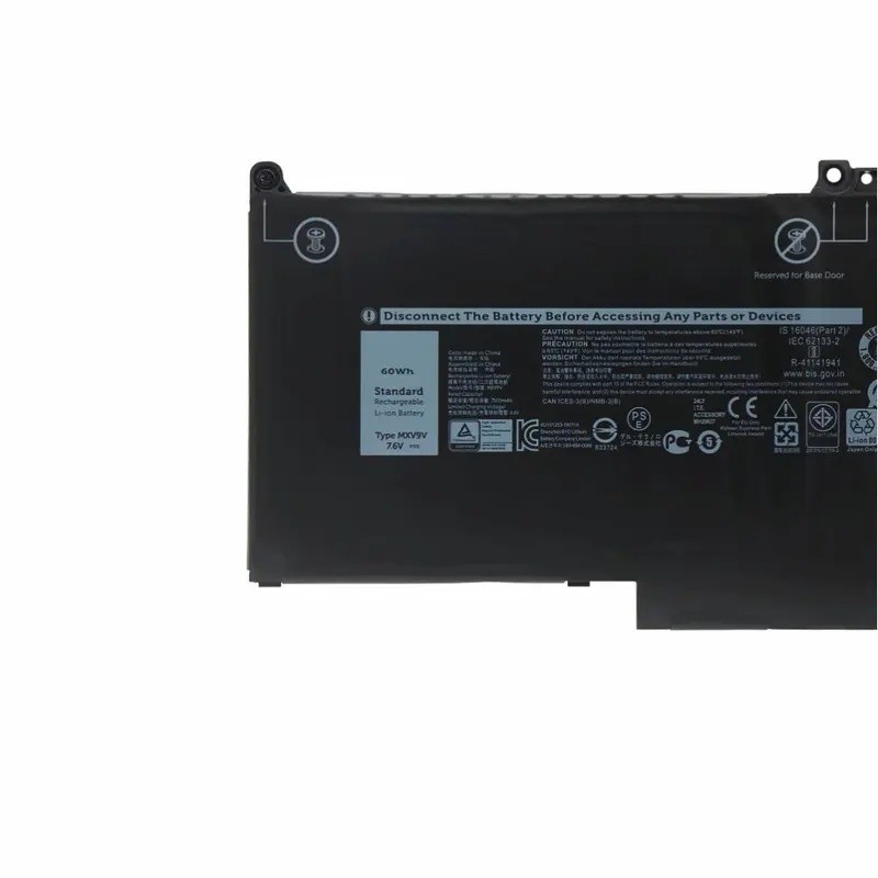 สําหรับ Dell Latitude 7300 7400 5300 5310 5300 5310 2-in-1 Series 5VC2M 05VC2M 829MX 0829MX 7.6V 60W