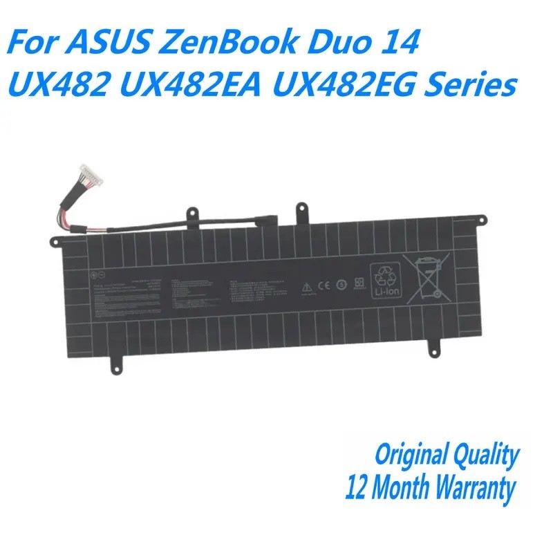 15.4V 70Wh 4550mAh C41N2004 แบตเตอรี่แล็ปท็อปสําหรับ ASUS ZenBook Duo 14 UX482 UX482EA UX482EG UX482