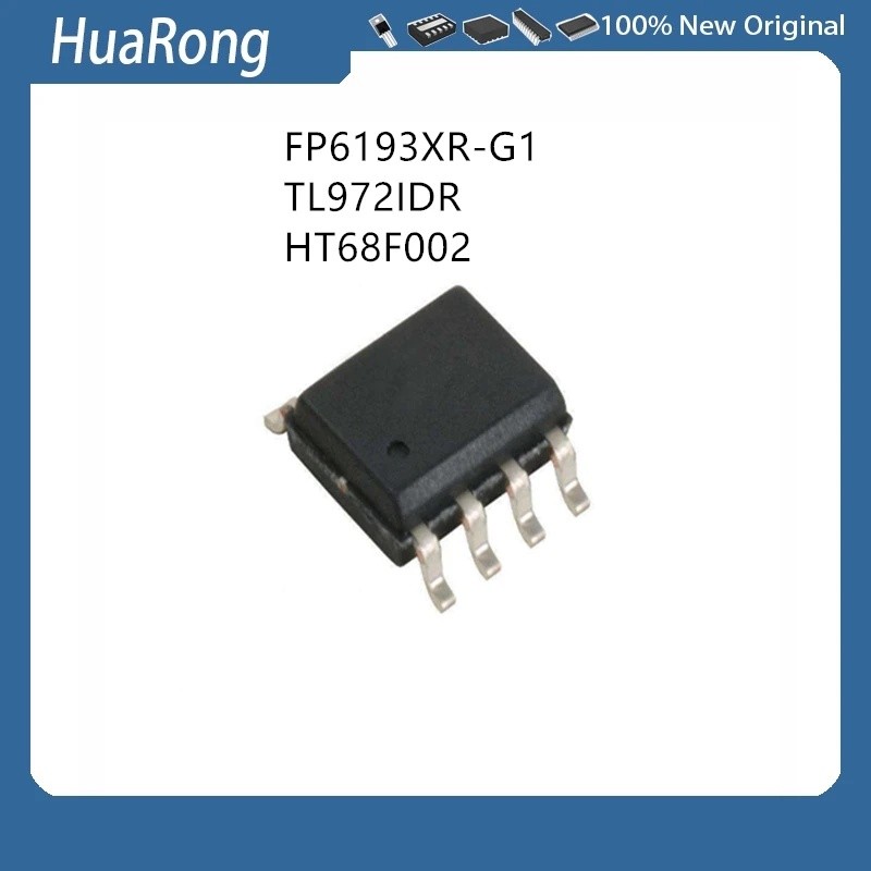 10 ชิ้น/แบทช์ FP6193XR-G1 FP6193 TL972IDR TL972 HT68F002 SOP8