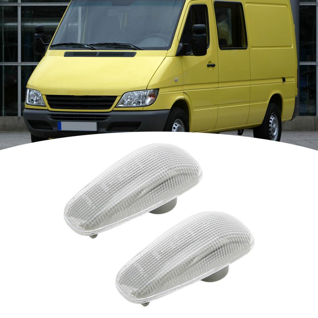 ไฟเครื่องหมายด้านข้าง 2 ชิ้น 2108200921 เปลี่ยนไฟเลี้ยวสําหรับ Mercedes-Benz Vaneo W414 2002‐2005