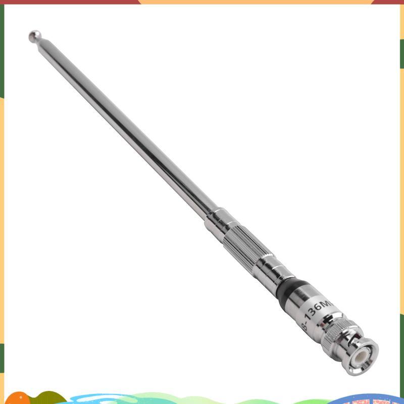 118-136MHZ BNC Telescopic Antenna กําไรสูง Airband เสาอากาศสําหรับ TH-28A TH-48A TH-78A ความถี่การบิ