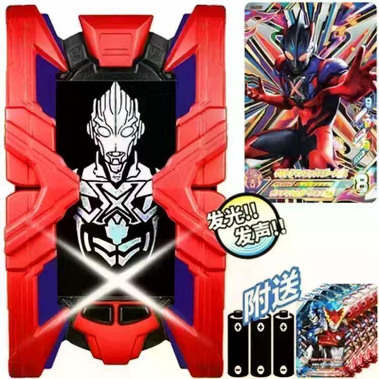 ใหม่ Aix Terminal Ultraman Transformer Summoner Toy Transformation Flash Sensor Aix Suit Boy20260812