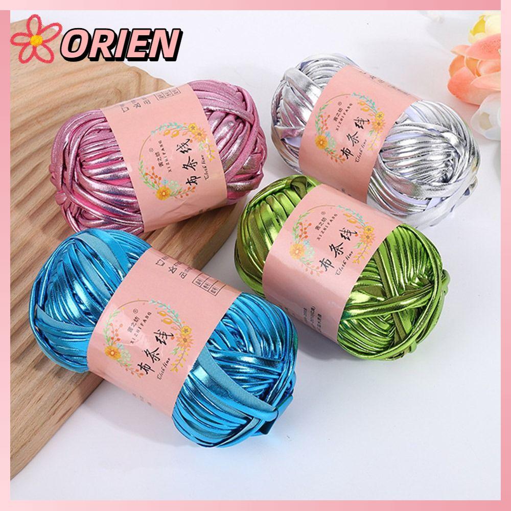 ORIEN Yarn Ball สําหรับเสื้อยืดสีเมจิกเงาสําหรับกระเป๋าผ้าห่มหนังเทียม