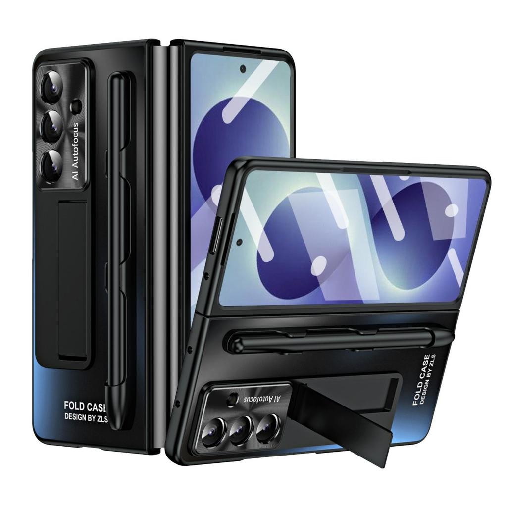 SAMSUNG Gradient Shell‐ฟิล์มแบบบูรณาการสําหรับSamsung Galaxy Zพับ 8 Ultra Z 7 Z 6 Z 5 Zพับ 4 Zพับ 3 
