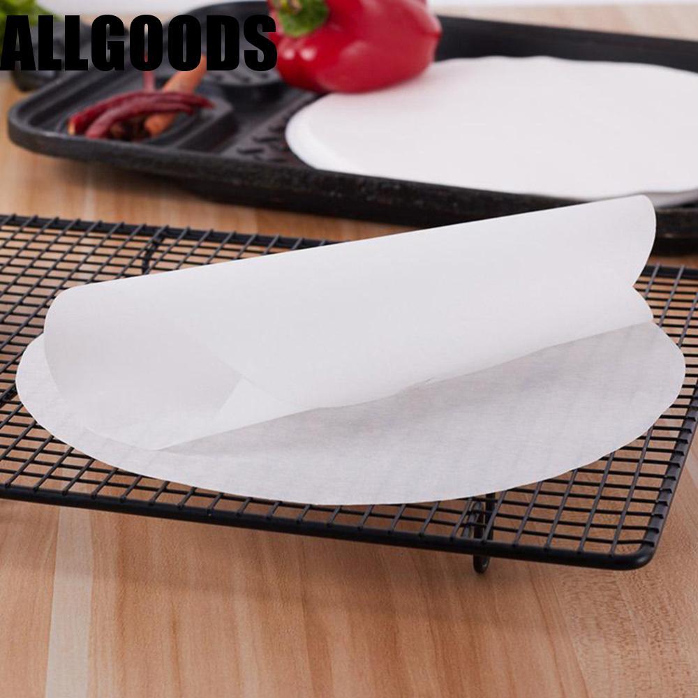 ALLGOODS Parchment Paper Non-stick Round เตาอบย่างบาร์บีคิว Pastry Baking Sheet