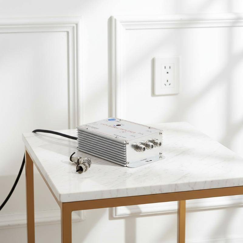 [JJCW] เครื่องขยายสัญญาณ CATV แบบดิจิตอล Booster 20DB Gain 2/3/4/6/8 Way TV Antenna Splitter สําหรับ